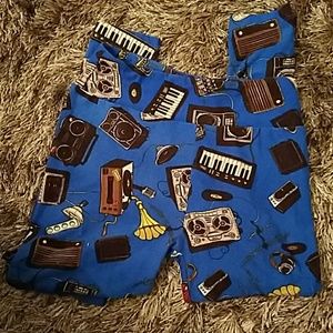 LulaRoe leggings vintage music style